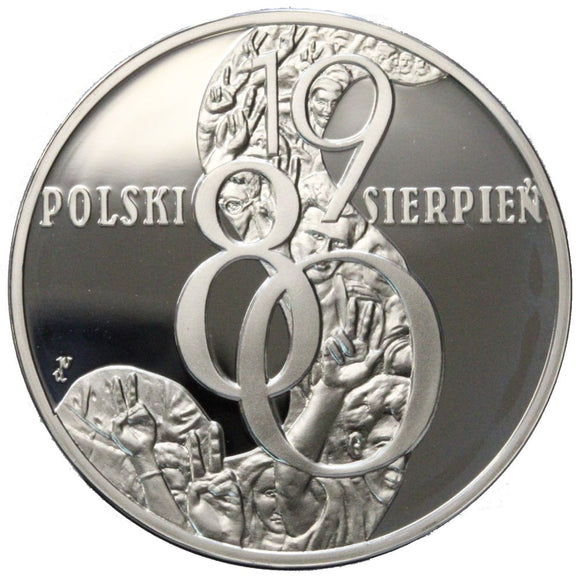 2010 - Polska - 10 zł - Polski Sierpień 1980