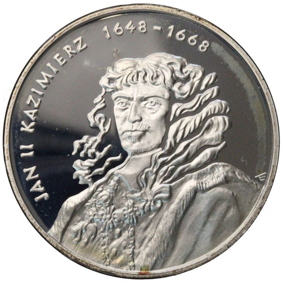 2000 - Polska - 10 zł - Jan II Kazimierz - popiersie