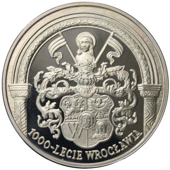 2000 - Polska - 10 zł - 1000-lecie Wrocławia