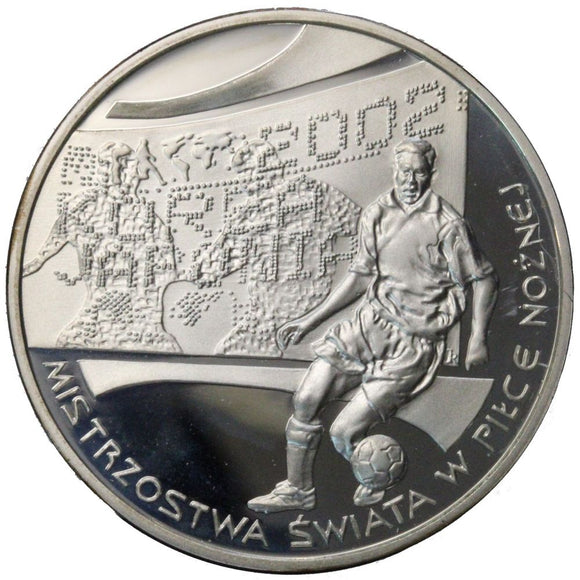 2002 - Polska - 10 zł - XVII Mistrzostwa Świata w Piłce Nożnej