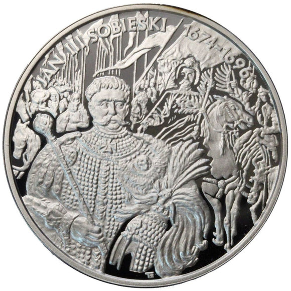 2001 - Polska - 10 zł - Jan III Sobieski - popiersie