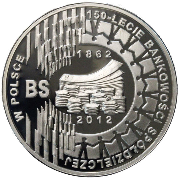 2012 - Polska - 10 zł - 150-lecie Bankowości Spółdzielczej w Polsce