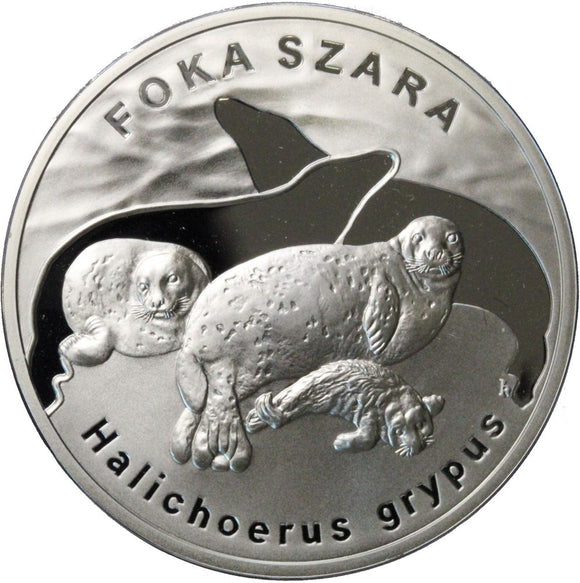 2007 - Polska - 20 zł - Foka Szara