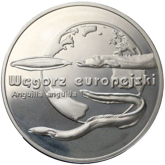 2003 - Polska - 20 zł - Węgorz Europejski