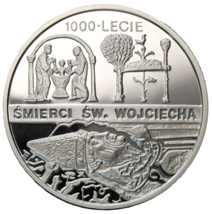 1997 - Polska - 10 zł - 1000-lecie Śmierci Św. Wojciecha