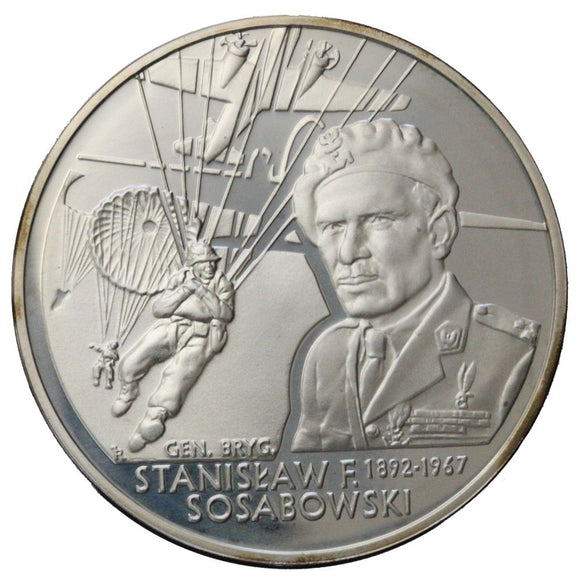 2004 - Polska - 10 zł - Gen. Stanisław Sosabowski