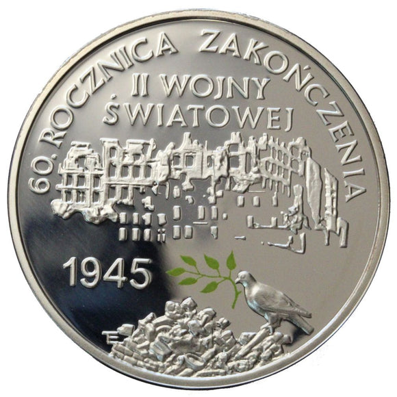 2005 - Polska - 10 zł - 60 Rocznica Zakończenia II Wojny Światowej