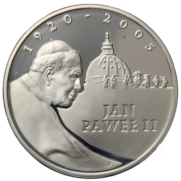 2005 - Polska - 10 zł - Jan Paweł II - 1920-2005