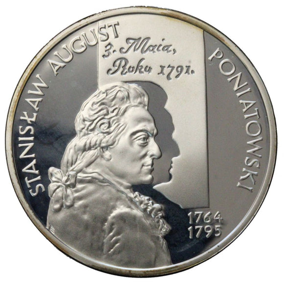 2005 - Polska - 10 zł - Stanisław August Poniatowski - popiersie