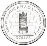 1977 - Kanada - 1 Dolar - Tron Senatu