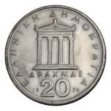 1976 - Grecja - 20 Drachm