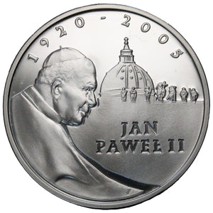 2005 - Polska - 10 zł - Jan Paweł II - 1920-2005