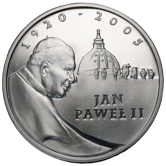 2005 - Polska - 10 zł - Jan Paweł II - 1920-2005