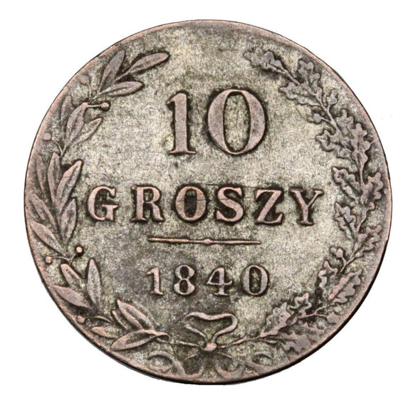 1840 - Polska - 10 Groszy