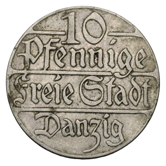 1923 - Polska - 10 Fenigów