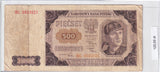 1948 - Polska - 500 Złotych <br> BC 0683021